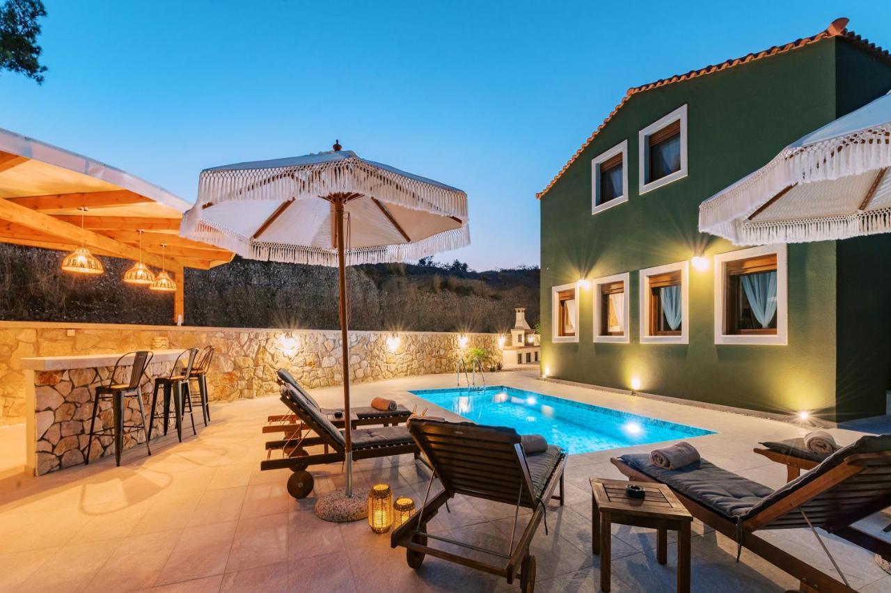 Villa Stavlos Luxury Stone House
